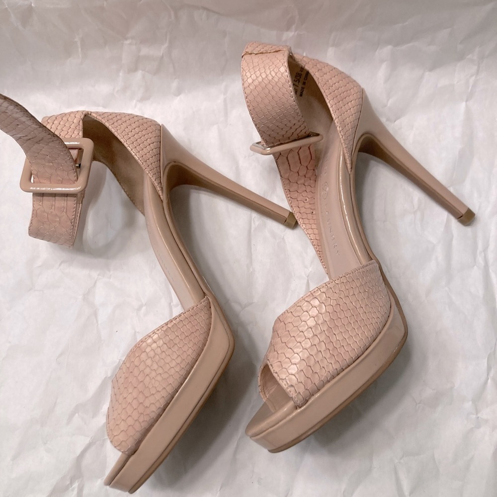 Pinkish-beigish Chinese laundry heels for sale